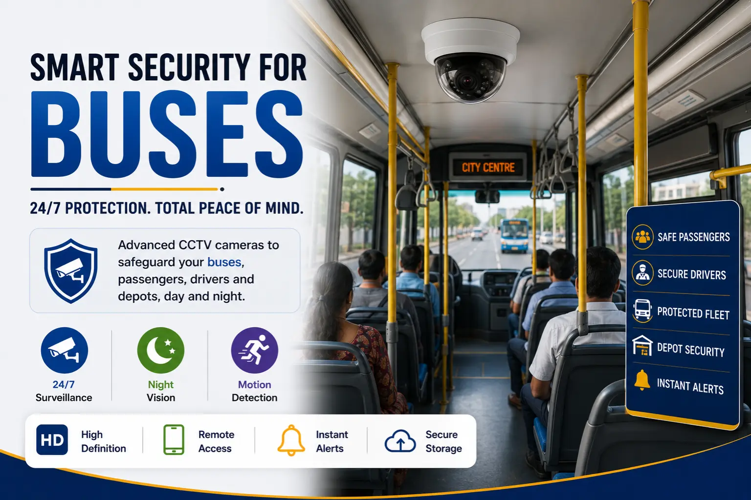 Bus CCTV Installation Hyderabad