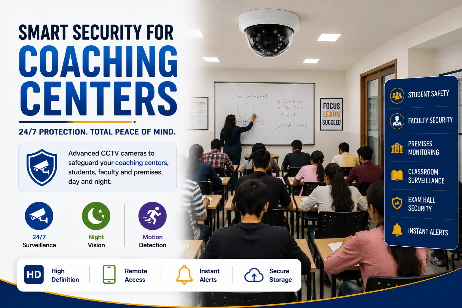 Coaching Centre CCTV Hyderabad