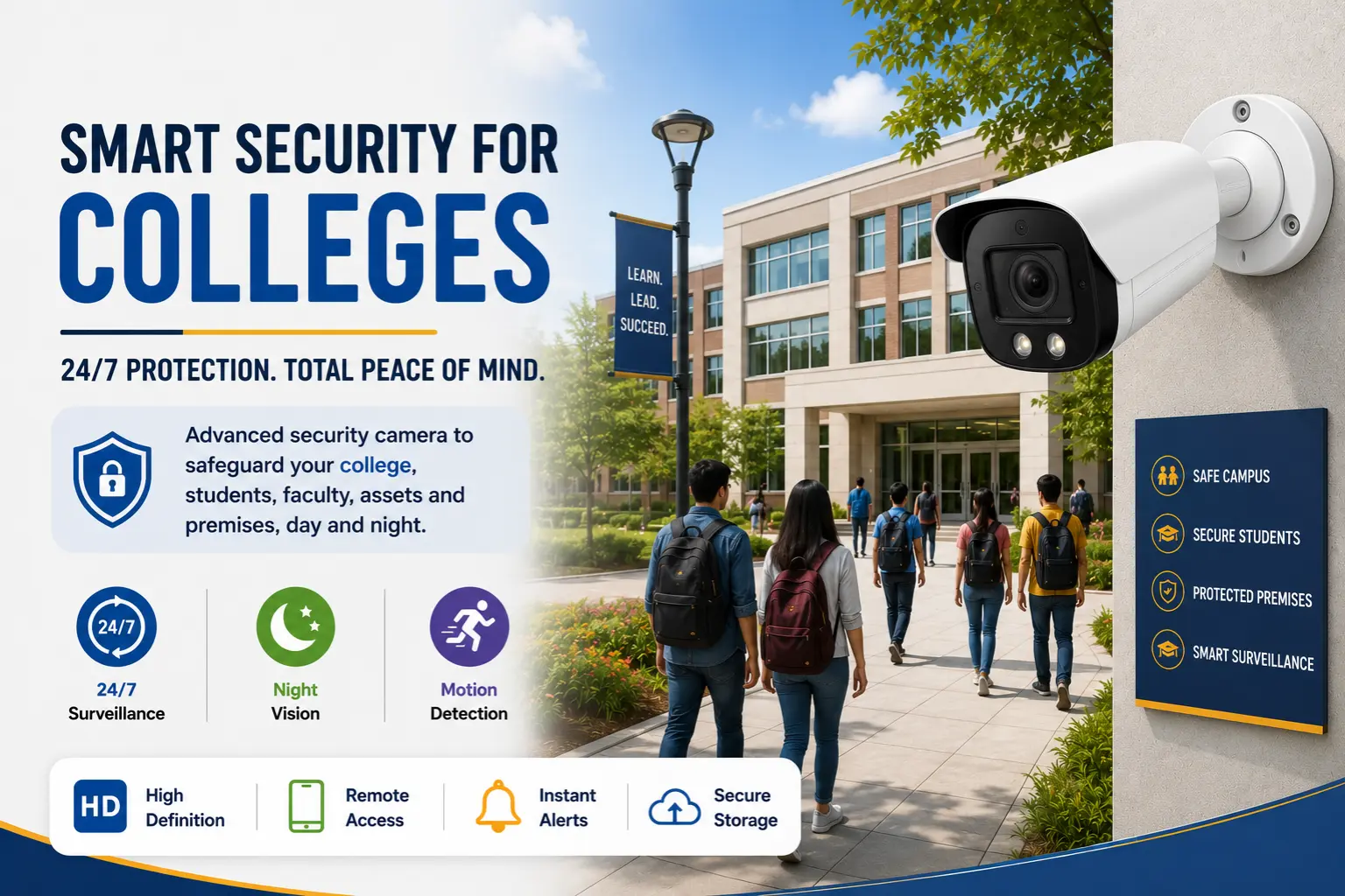 College CCTV Installation Hyderabad