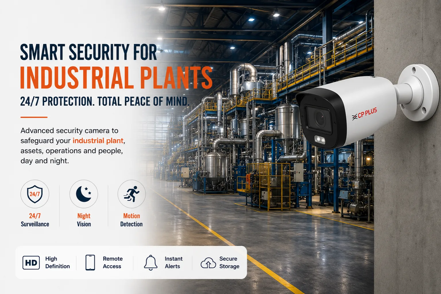 Industrial Plant CCTV Hyderabad