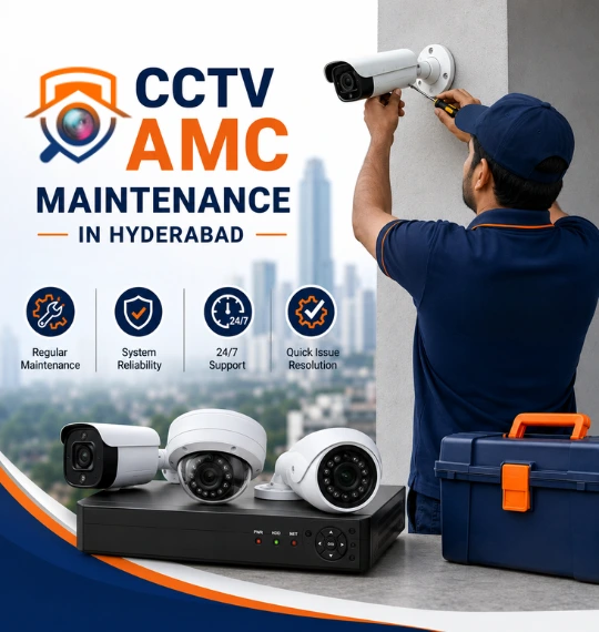 CCTV AMC Annual Maintenance Contract Hyderabad — Smart Secures