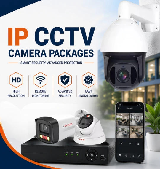 IP CCTV Camera Package Hyderabad — Smart Secures
