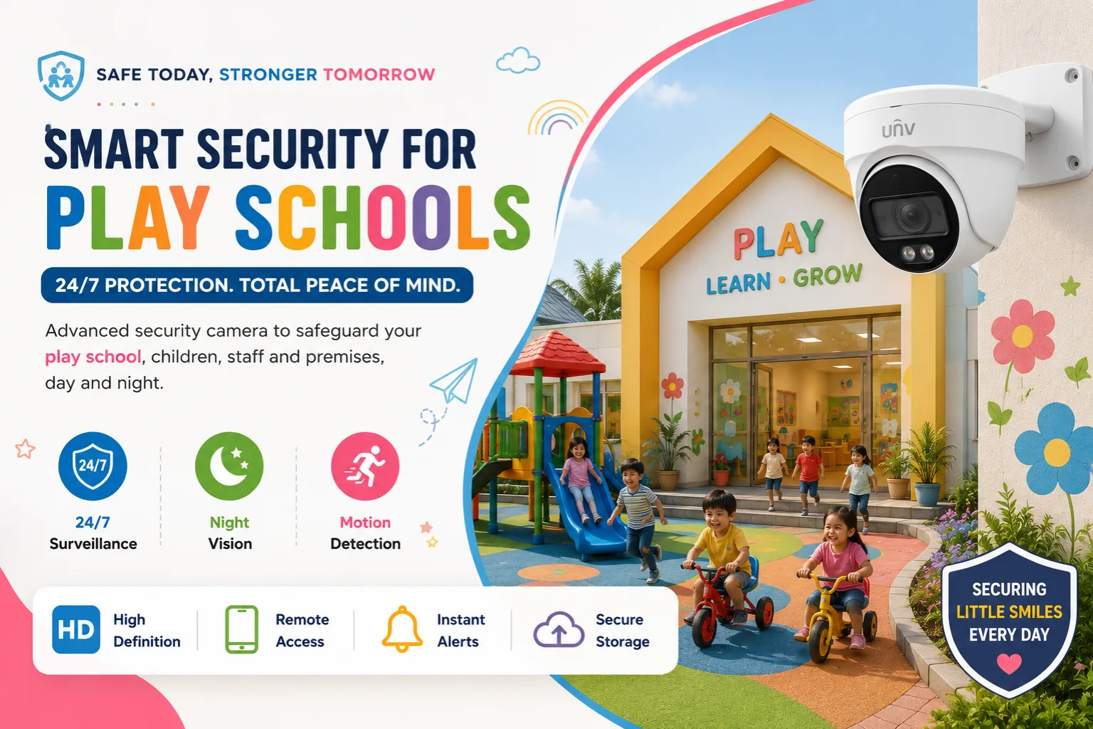 Play School CCTV Hyderabad