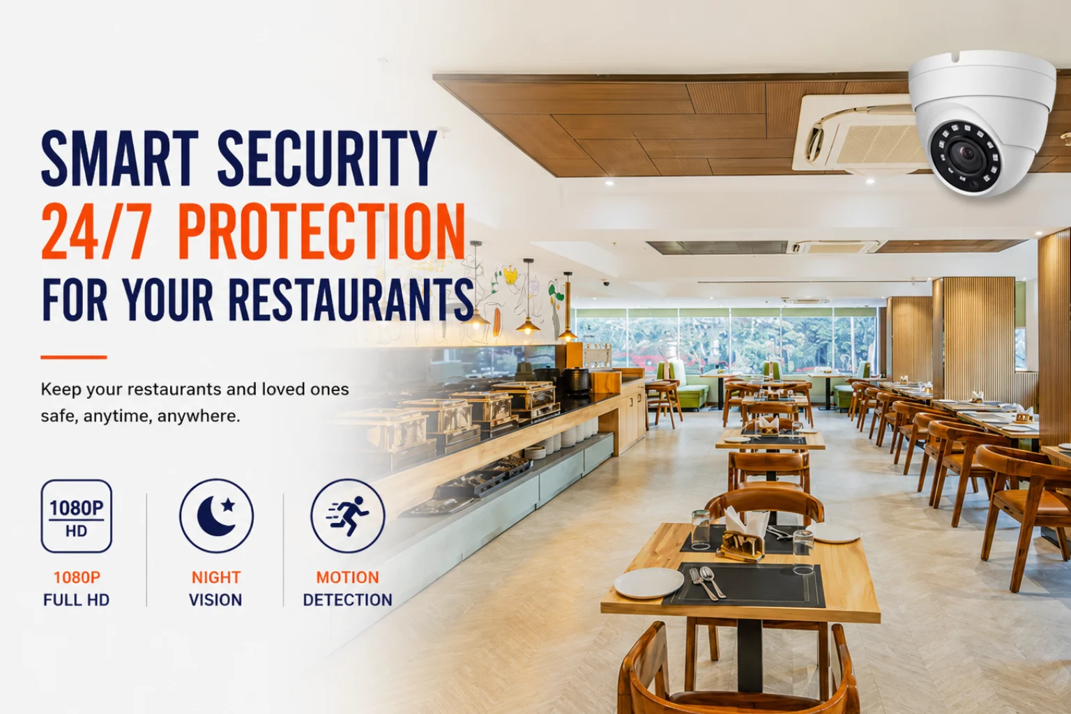 Hotels & Restaurants CCTV installation Hyderabad