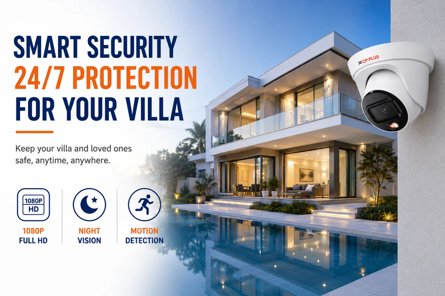 Villa CCTV Installation Hyderabad