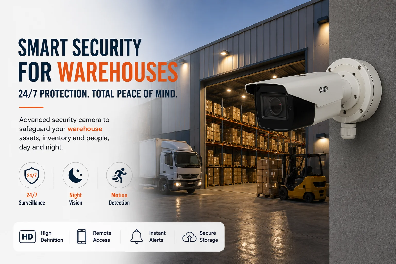 Warehouse CCTV Installation Hyderabad