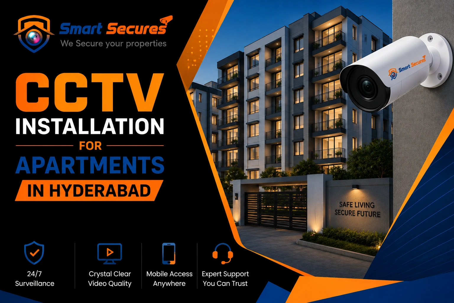 CCTV Installation for Apartments in Hyderabad — Complete Society Guide
