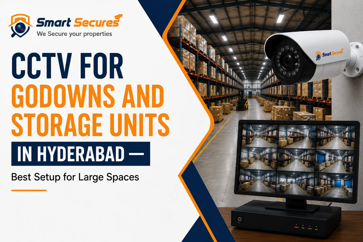 CCTV for Godowns & Storage Units in Hyderabad