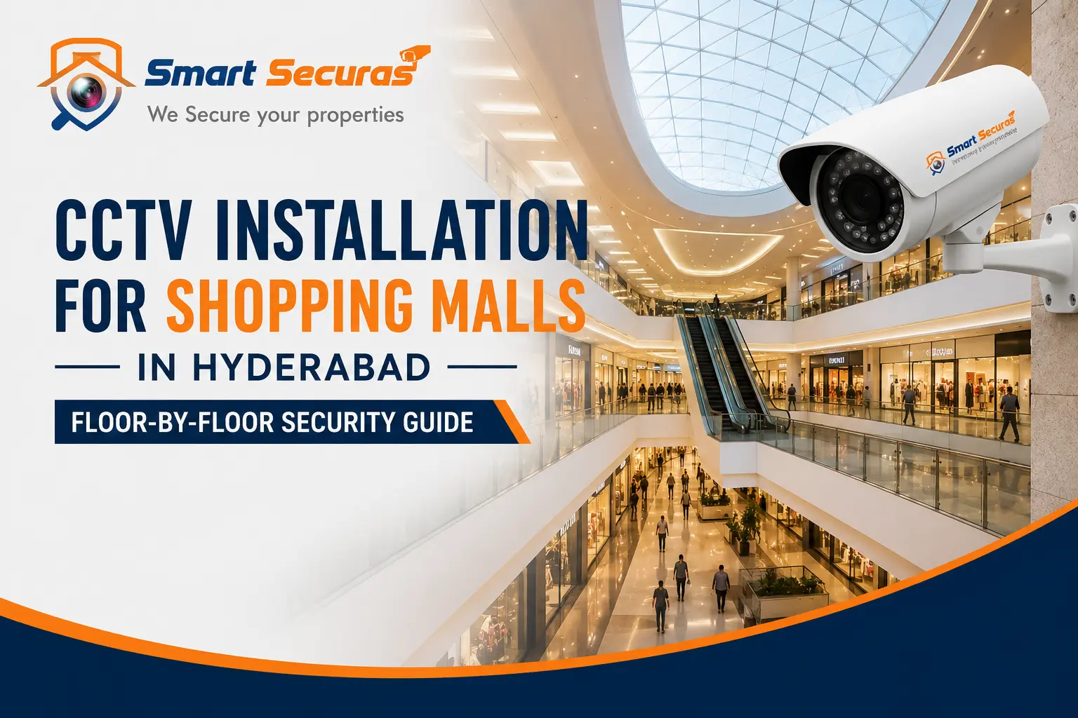 CCTV Installation for Shopping Malls in Hyderabad — Floor-by-Floor Security Guide