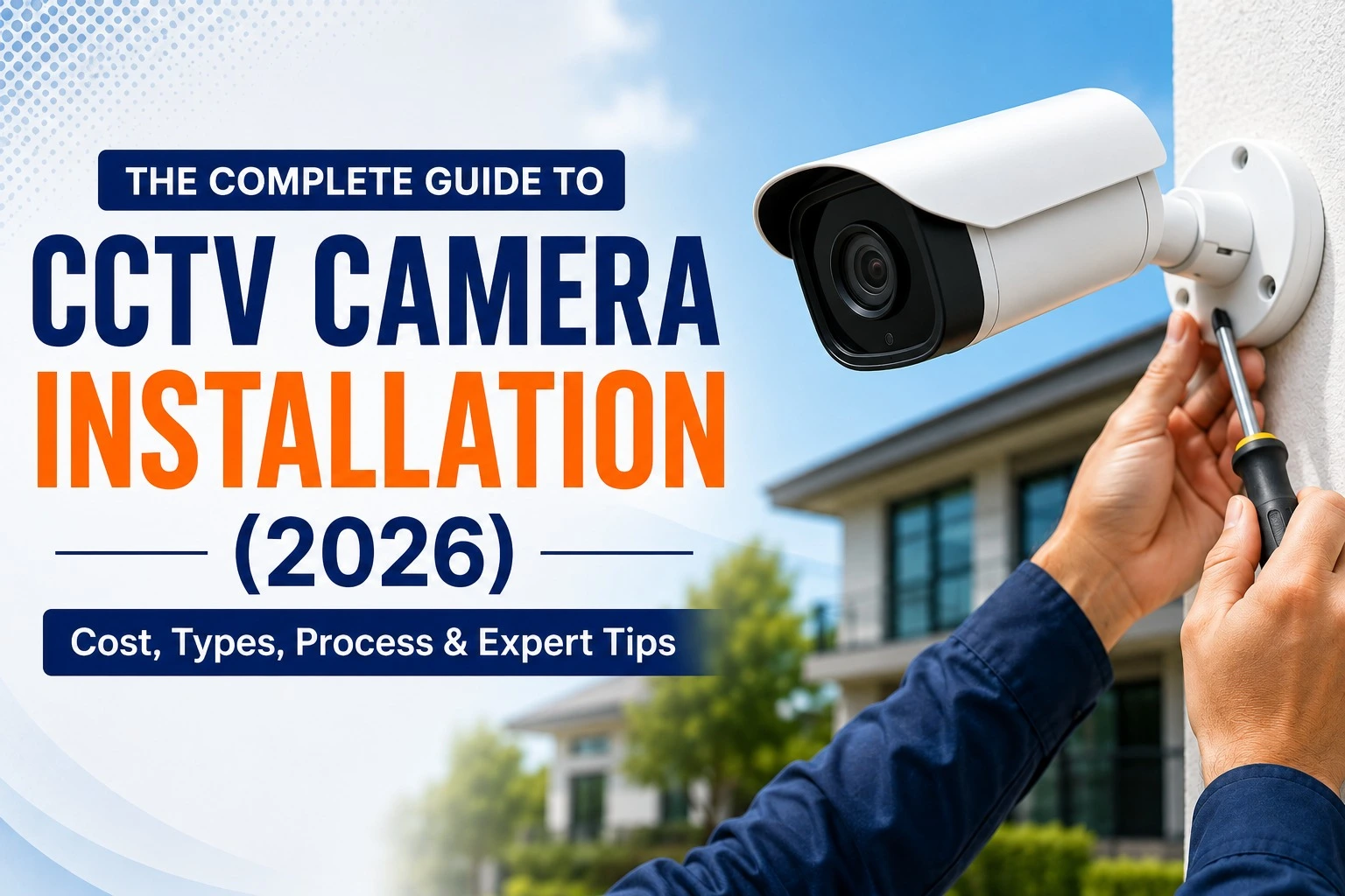 The Complete Guide to CCTV Camera Installation (2026): Cost, Types, Process & Expert Tips