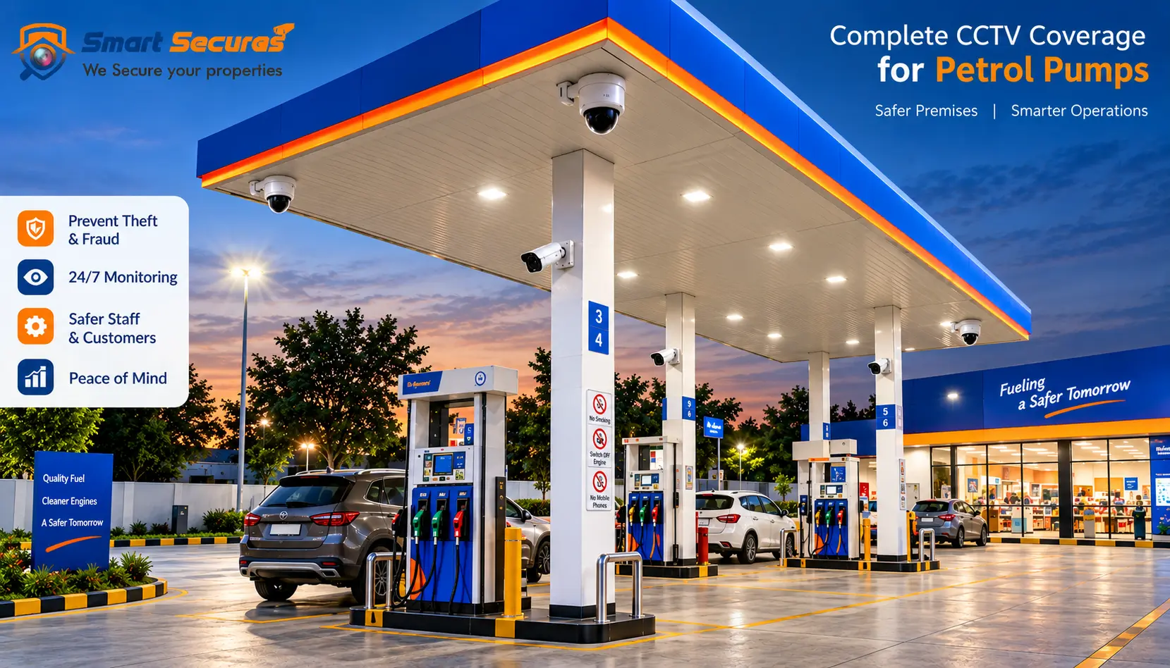 Petrol Pump CCTV Camera Placement: A Practical Checklist for Owners