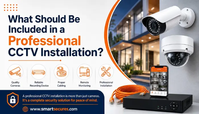 What to Include in a Professional CCTV Installation