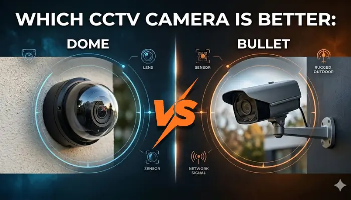Dome vs Bullet Cameras: Pros, Cons & Which One to Choose