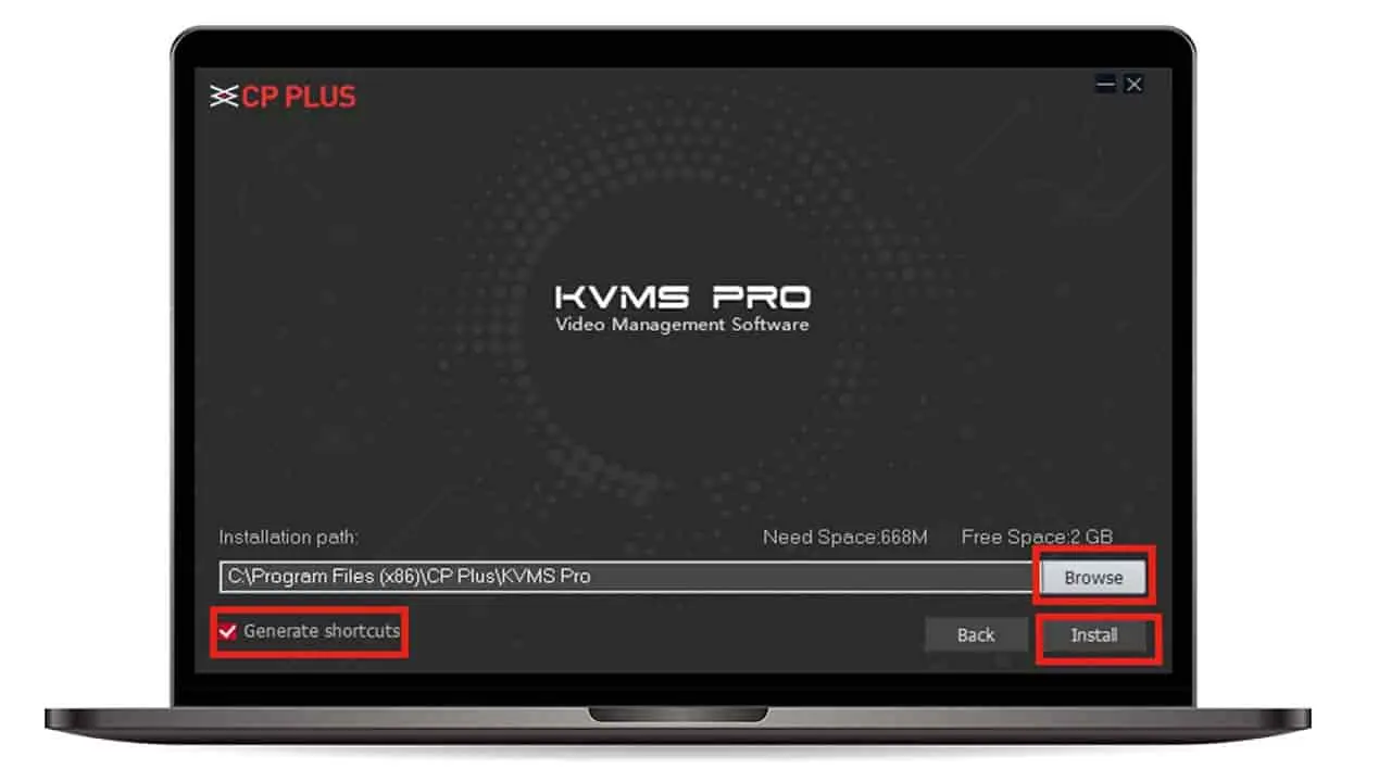 Wired CCTV System Installation