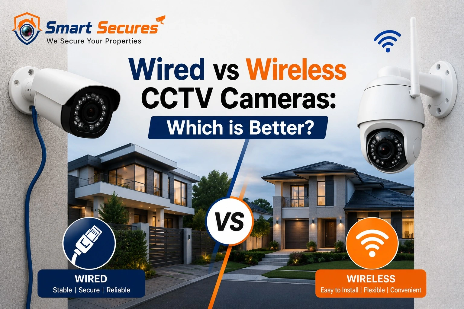 Wired vs Wireless CCTV Cameras: Which is Better for Your Home or Business?