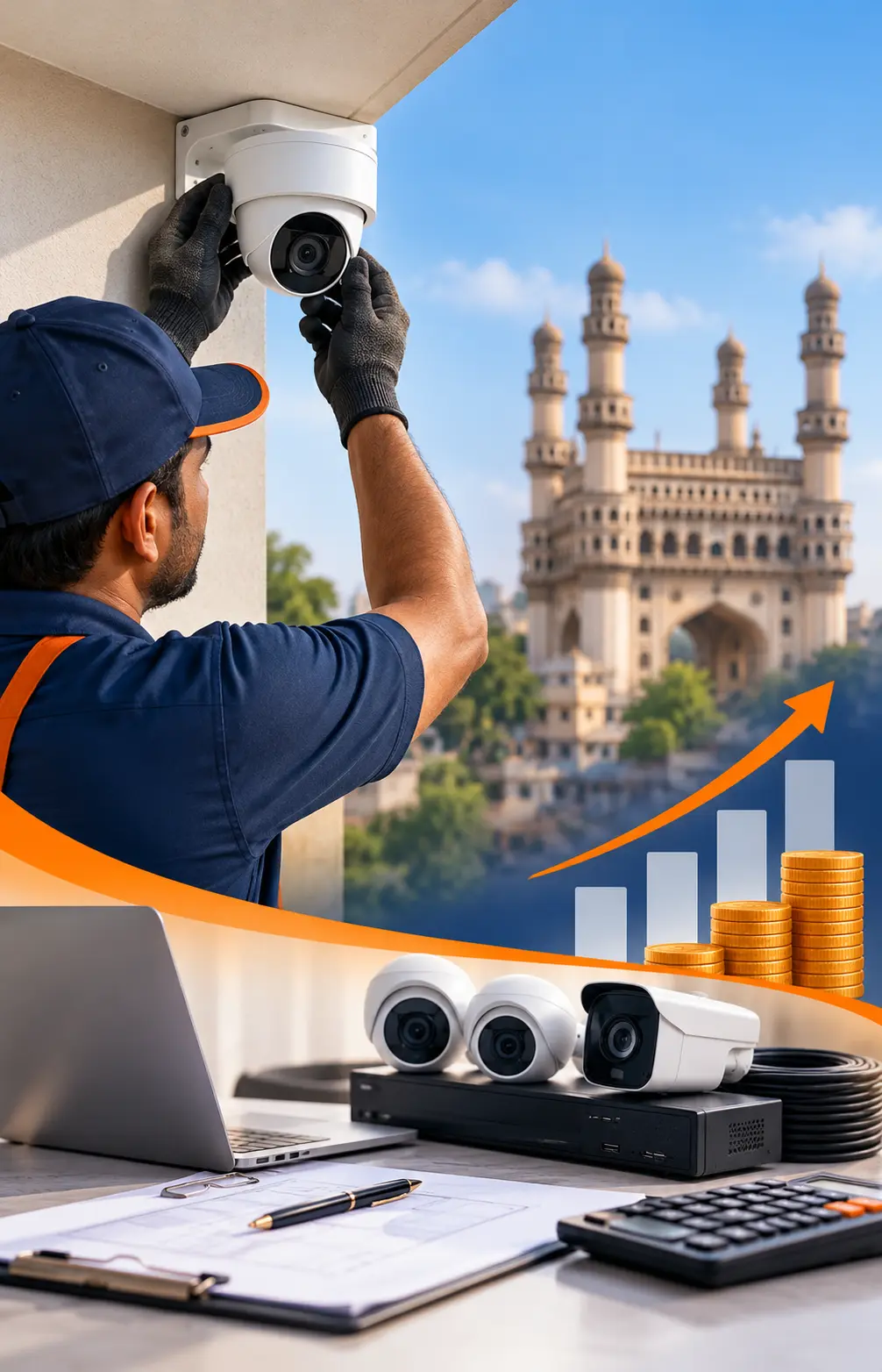 CCTV Installation cost in hyderabad